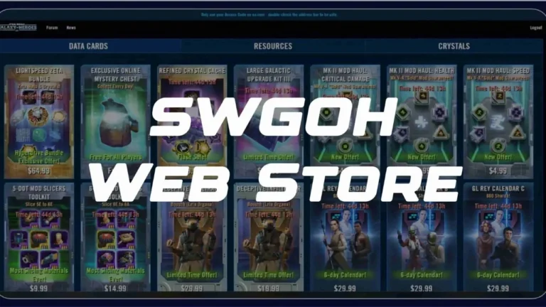 Webstore SWGOH: A Comprehensive Guide